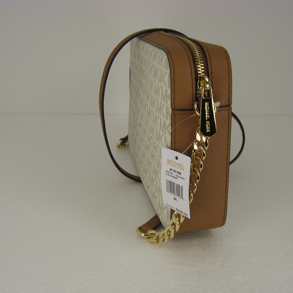 Michael Kors Jet Set Large EW Crossbody NWT 5565 - Picture 6 of 14